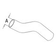thumbnail image 3 of RAParts Bottom Radiator Hose Fits 5120 5130 5140 5220 5230 5240 5250 T103197 T103197-A, 3 of 7