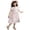 Pink, variant on Ruyang Toddler Girls Hawaiian Sundress Print Ruffle Fly Sleeve Crewneck Dresses Summer A-line Swing Beach Vacation Dresses