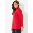 thumbnail image 3 of Catherines Women's Plus Size Petite Suprema Turtleneck, 3 of 4