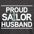 thumbnail image 3 of CafePress - Proud Sailor Husband Dark T Shirt - Men's Classic Graphic Cotton T-Shirt, 3 of 4