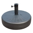 thumbnail image 4 of El soporte para la parasol de la base del del patio se adapta a 1.18-1.89 pulgadas de postes para el llena de agua para la cubierta, 4 of 8