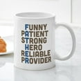 thumbnail image 3 of CafePress - Father Mug - 11 oz Ceramic Mug - Novelty Coffee Tea Cup, 3 of 4