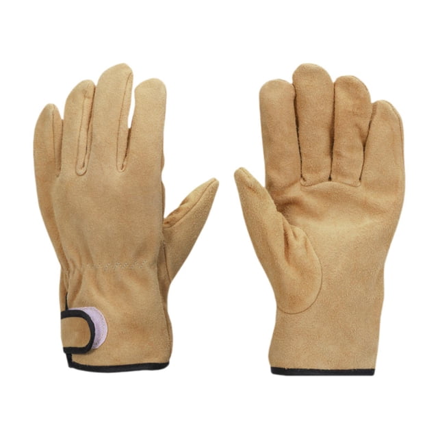 Guantes de jardinería Guantes de barbacoa cómodos resistentes al calor para la construcción Soldadura de madera que corta de soldadura