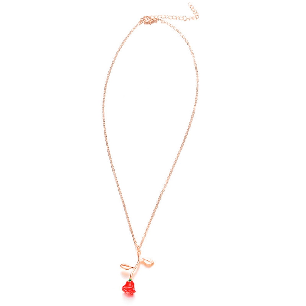 OUNONA Women's Alloy Charm Choker Necklace, Trendy Jewelry Accessory for Valentine's Day , 1 Piece Stylish Necklace