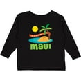 thumbnail image 3 of Inktastic I Love Maui Boys or Girls Long Sleeve Toddler T-Shirt, 3 of 5