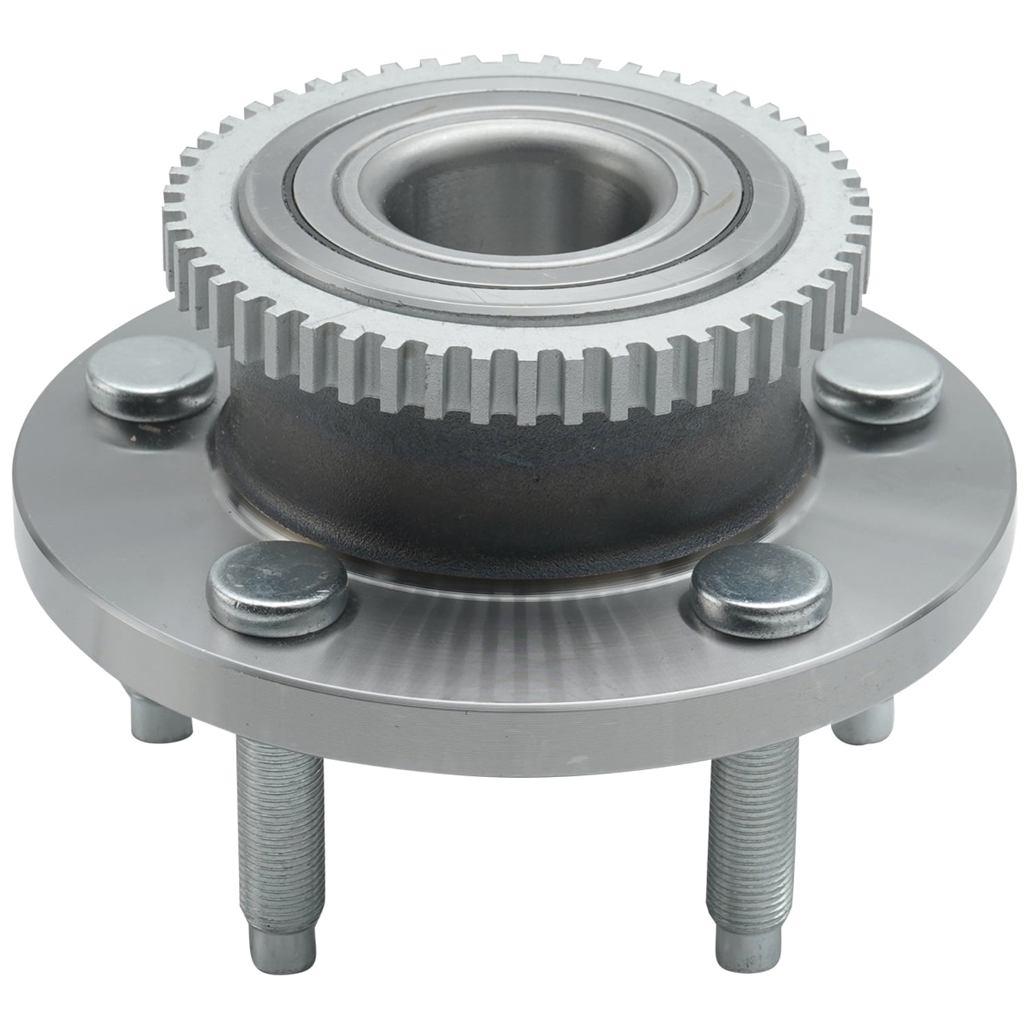 Detroit Axle - 2 Front Wheel Bearing Hubs for 2005-2014 Ford Mustang, Replacement 2006 2007 2008 2009 2010 2011 2012 2013 Mustang Wheel Bearing & Hubs Assembly 5 Lugs w/ABS