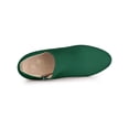 thumbnail image 4 of BLISSFUL STEP Bottines à Talons Blocs à Plateforme à Bout Rond pour Femmes Vert 8,5, 4 of 6