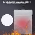 thumbnail image 2 of Fireproof Document Bag,Fireproof Safe Bag,Double-Layer Portable Bag Explosion-proof and Waterproof Safety Bag, 2 of 9