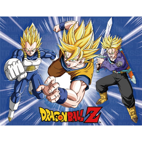 Blanket - Dragon Ball Z - New Vegeta Saga Toy Licensed ge57814 