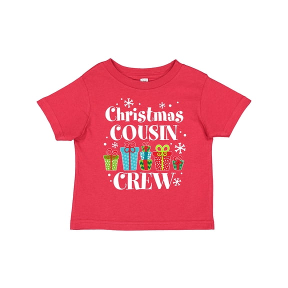 Inktastic Christmas Cousin Crew Boys or Girls Toddler T-Shirt