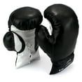 Pair of 6 Oz Children Kids Youth Lace Up Training Boxing Gloves w/ Soft