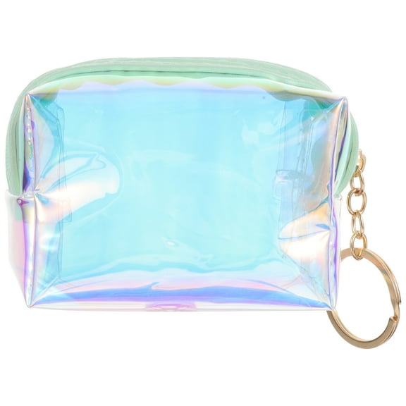 Cosmetic Bag Purses Woman Wallet for Women Small Coin Makeup Zipper Pouch Keychain Case