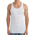 thumbnail image 3 of Tommy Hilfiger Men's Undershirts 3 Pack Cotton Classics A-Shirts White 09TTK01, 3 of 4