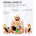 thumbnail image 2 of Jinsinto Jouets en Peluche pour Chiens - Cache-Cache pour Chiens, 2 of 7
