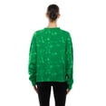 thumbnail image 2 of Women's New Era  Kelly Green Philadelphia Eagles Throwback Oversized Boxy Sweatshirt, 2 of 4