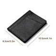 thumbnail image 2 of Leather Credit Card Case Ultra-thin Card Holder Protective Card Wallet with ID Window, 2 of 7