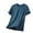 Dark Blue, variant on YFNNUP Men's Quick Dry Workout Shirts Moisture Wicking Running Athletic Performance T-Shirts Recycled Top Tee