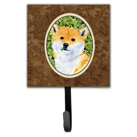 Caroline's Treasures Shiba Inu Leash Holder and Wall Hook
