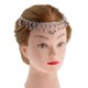 thumbnail image 3 of sombreros nupciales de la borla de la cabeza de la boda nupcial con el accesorio del pelo del clip rojo Sunnimix Boda nupcial Forhead joyería, 3 of 8