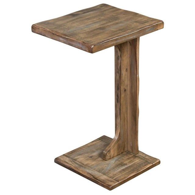 Sunny Designs Arizona 12.5 Pouces Table de Canapé en Bois Transitionnel Brun Vieilli