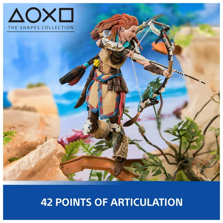 PlayStation Horizon Forbidden West, Deluxe 6” Aloy Action Figure