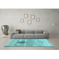 thumbnail image 3 of Ahgly Company Indoor Rectangle Persian Light Blue Traditional Area Rugs, 2' x 3', 3 of 4