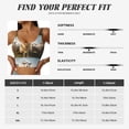 thumbnail image 5 of Uemuo Cute Prairie Sheep Herd Pattern Women's Sports Bra - High Impact Support, Breathable, and Comfortable Athletic Bra for Running, Yoga, and Workouts, 5 of 9