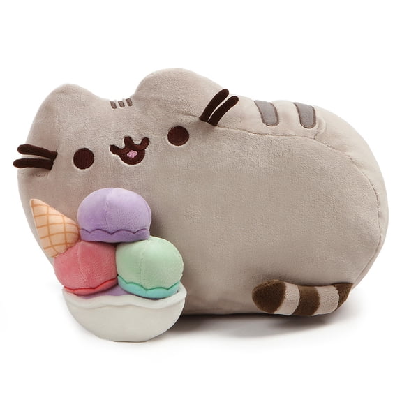 Gund Pusheen Snackable Sundae Plush, 12"