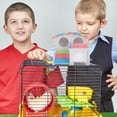 thumbnail image 4 of Golden Hamster House Hamster Colorful Hideout Small Pet Exercising Habitat, 4 of 8