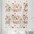 thumbnail image 1 of Vintage Tapestry, Hand Drawn Romantic Flowers and Leaves Spring Season Blossoms Garden Vintage Style, Fabric Wall Hanging Decor for Bedroom Living Room Dorm, 5 Sizes, Multicolor, by Ambesonne, 1 of 1
