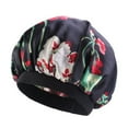 thumbnail image 3 of Bonnet de Nuit en Soie US Soin des Cheveux Bonnet Grand en Satin, 3 of 5