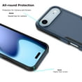 thumbnail image 2 of For iPhone 17 Air 5G 2025 Case ,Sturdy Phone Case for Apple 17 Air 6.5 inch ,Tiflook Shockproof Protection Heavy Duty Armor Hard Plastic & Rubber Rugged Bumper 2-in-1 Case Cover ( Blue ), 2 of 5