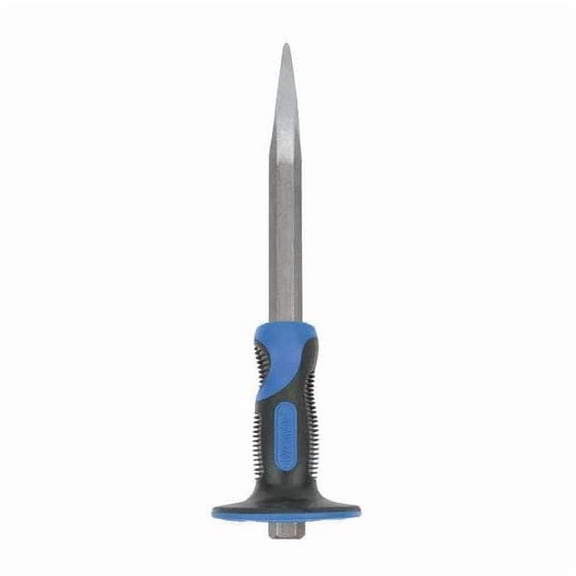 Westward Handguarded Bullpoint Chisel,3/4 x 12 In 2AJJ3