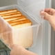 thumbnail image 4 of Caja Para Guardar Pan, Bocadillos, Verduras, Frutas Y Pasteles. Recipiente Transparente Para Pan Con Tapa Para Armario. 30 X 10,5 X 13 Cm., 4 of 8