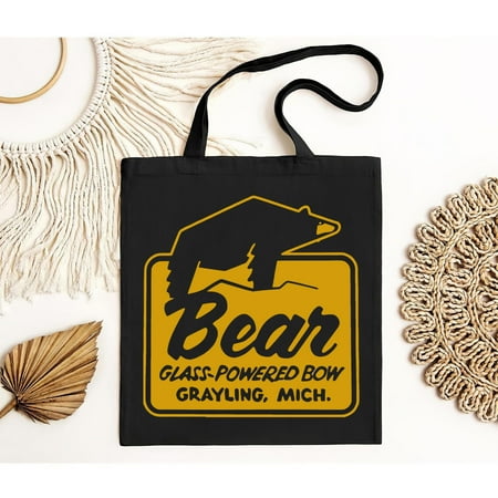 vintage New Bear Archery Logo Tote Bag Funny S to -TH23754