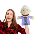 Vigorbear and Puppets for Kids 12 Inch Family Hand Puppets Mouth
