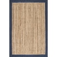 thumbnail image 2 of nuLOOM Eleonora Hand Woven Jute Area Rug, 5' x 8', Navy, 2 of 5