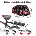 Backpack On Bike Rear Rack RIONIMA Rear Bike Rack Bag 13L Water-Resistant Trunk Bags 3-IN-1 ...