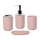 thumbnail image 2 of Accesorios de baño Decoración de baño Portacepillos para encimera de tocador rosa, 2 of 9