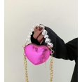 thumbnail image 4 of Kukuzhu Mini Crossbody Bags for Women Small Heart Shape Handbag Chic Shoulder Bag Evening Purse for Party Travel, 4 of 6