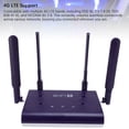 thumbnail image 6 of NFTIGB WiFi6 Wireless Router 300Mbps 4G CPE LTE Router with Built-in SIM Card Slot and 4 High-Gain Antennae for Phone Laptop PC Network Setup (8.66 inches / 22.00 cm), 6 of 9