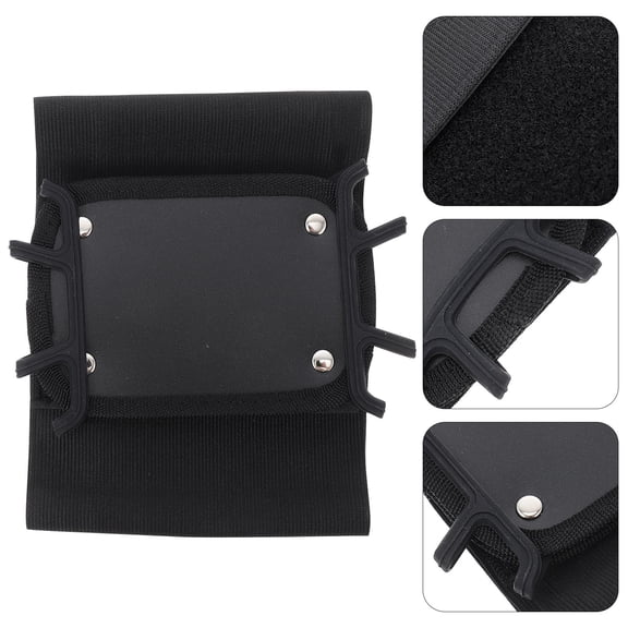 WESIEVYA Black Elastic Tablet Holder for Car Headrest, Fits 7 to 10.5 Inch Tablets, Easy to Install and Secure
