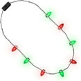 thumbnail image 4 of FlashingBlinkyLights 1” Blinky Bulbs Christmas Jewelry Light Necklace, 4 of 4