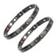 thumbnail image 1 of Pulsera magnética de terapia magnética joyería negra 2 piezas ANGGREK  Otros, 1 of 8