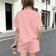 thumbnail image 7 of Tiijoy Girls Summer Outfits Casual Short Sleeve T-Shirt Shorts Set, 2-Piece, Sizes 2-14, 7 of 7