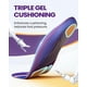 thumbnail image 4 of Plantillas Ortopédicas QBK Negras Gel para Fascitis Plantar y Espolón Calcáneo con Soporte de Arco p, 4 of 6