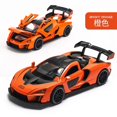 thumbnail image 1 of 1:32 McLaren Senna Alloy Sports Car Diecast Metal Model Simulation Sound Light Pull Back Racing Toy Children Birthday Toy Gift orange, 1 of 6