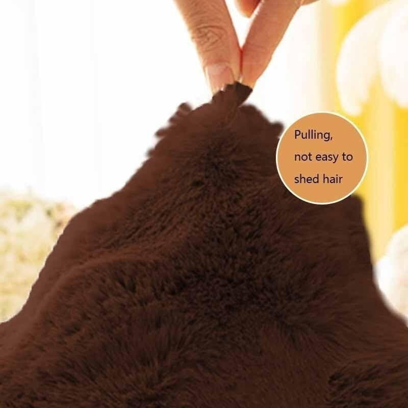 BH-JJSMGS Plush Recliner Slipcovers Recliner Chair Covers Armrest Covers Headrest Cover for Sofa Recliner Protector Couch Sofa Covers, Soft Fuzzy Fluffy Anti-Slip Furniture Protector