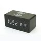 thumbnail image 3 of Multifuncional Madera Digital Led Escritorio Reloj Despertador Termómetro Cargador Inalámbrico Minnieouse HA024327-01, 3 of 6