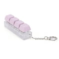thumbnail image 2 of Keyboard Key Toy Button Keycap Fidget Keychain Decompression Toys(Purple), 2 of 7